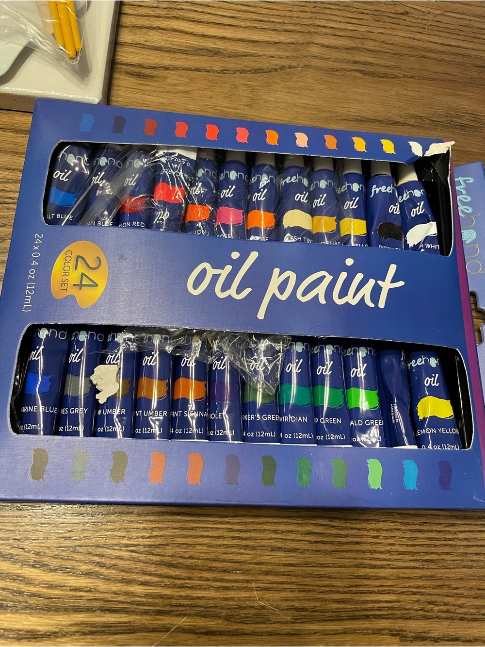 Freehand Oil Painting Set New, open box